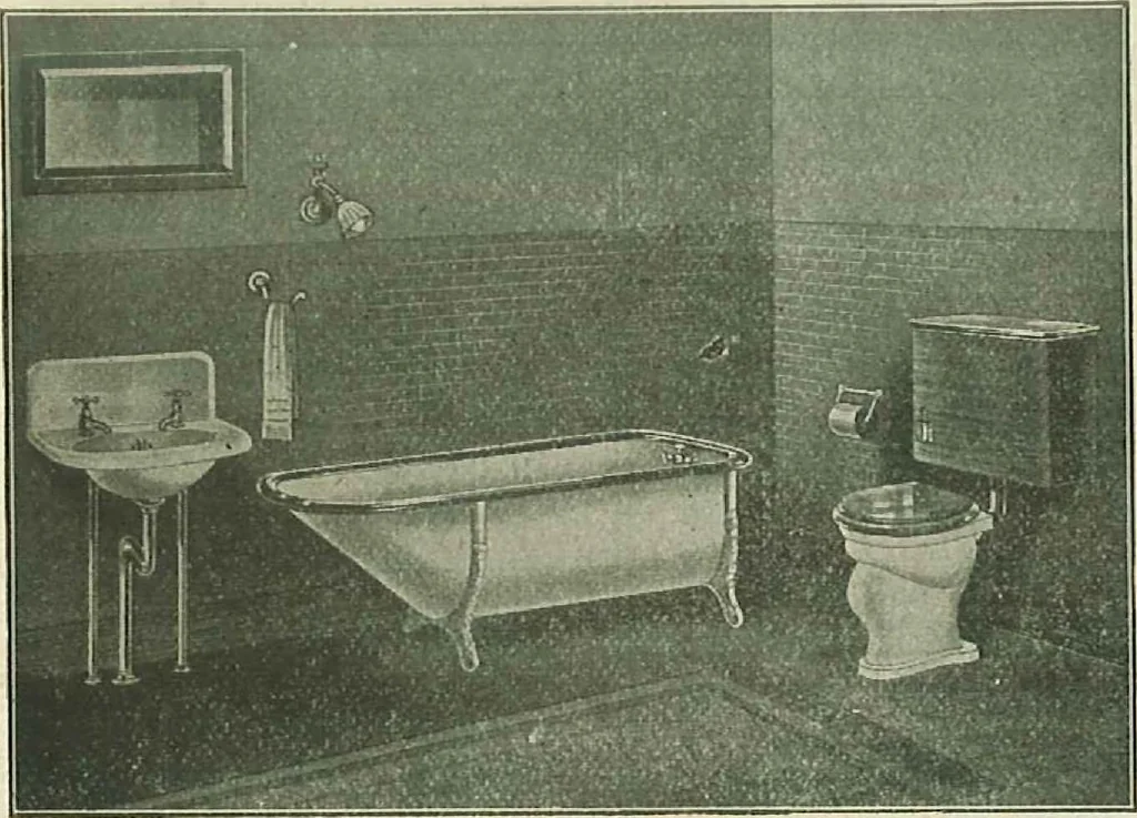 An illustration from Plans of modern homes, 320, 1913, leaf 58