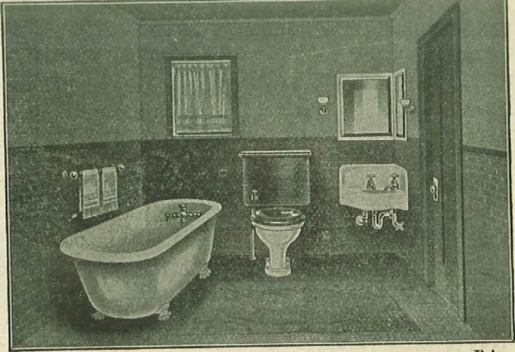 An illustration from Plans of modern homes, 320, 1913, leaf 58