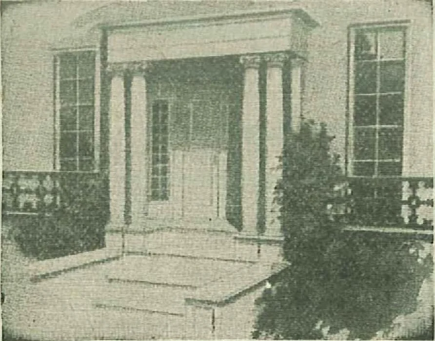 An illustration from Plans of modern homes, 320, 1913, leaf 60