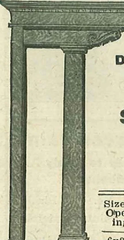 An illustration from Plans of modern homes, 320, 1913, leaf 61
