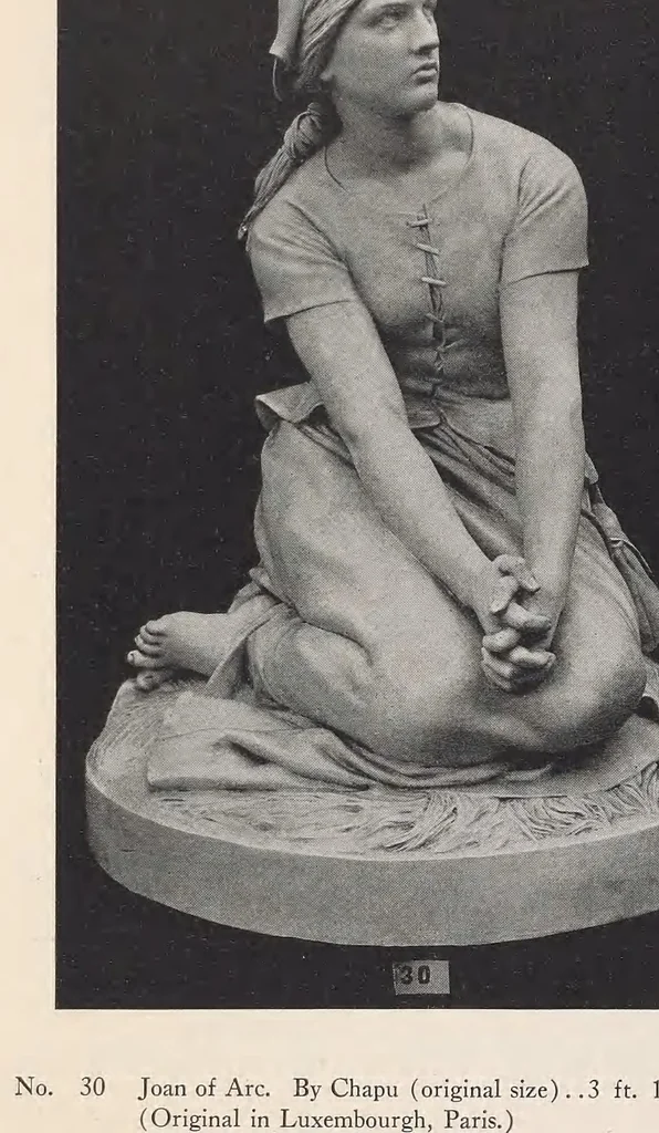 An illustration from Plaster casts : reproductions from antique, Renaissance and modern sculpture. Subjects for the interior decoration of schools and homes, 1914, leaf 14