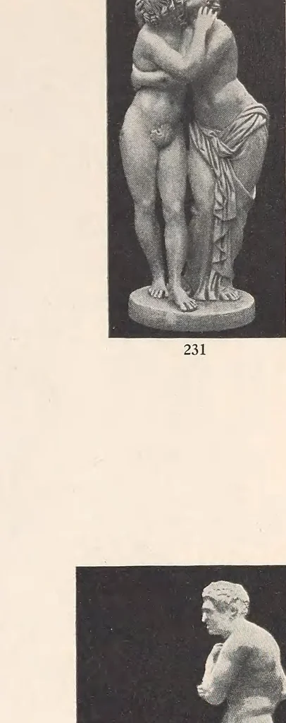 An illustration from Plaster casts : reproductions from antique, Renaissance and modern sculpture. Subjects for the interior decoration of schools and homes, 1914, leaf 17