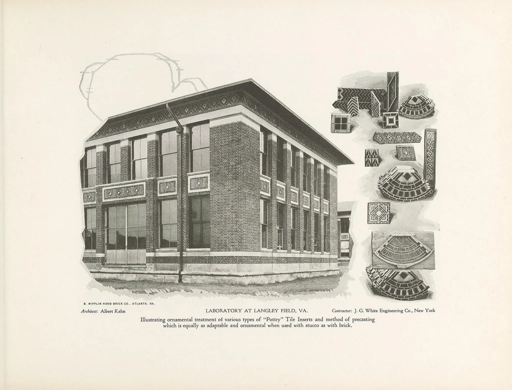 An illustration from Pottry family of burned clay products, 1925, leaf 79