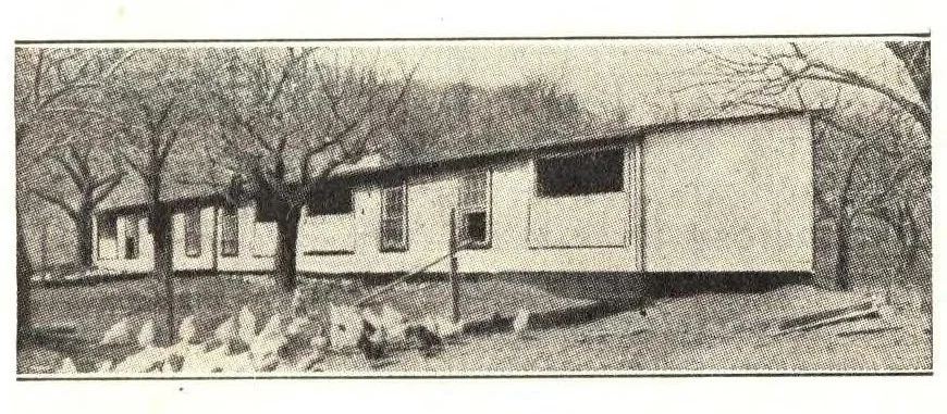 An illustration from Powdrpaint: a remarkable discovery reduces cost of painting 75%., 1900, leaf 8