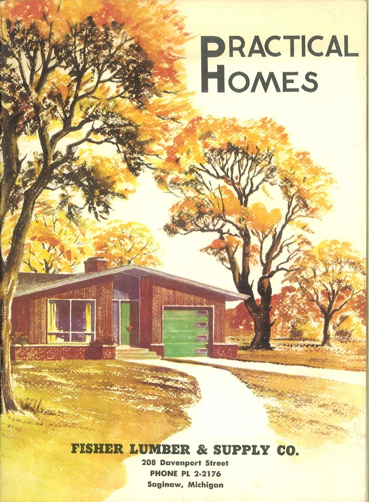 An illustration from Practical homes, 13th edition, 1960, leaf 0
