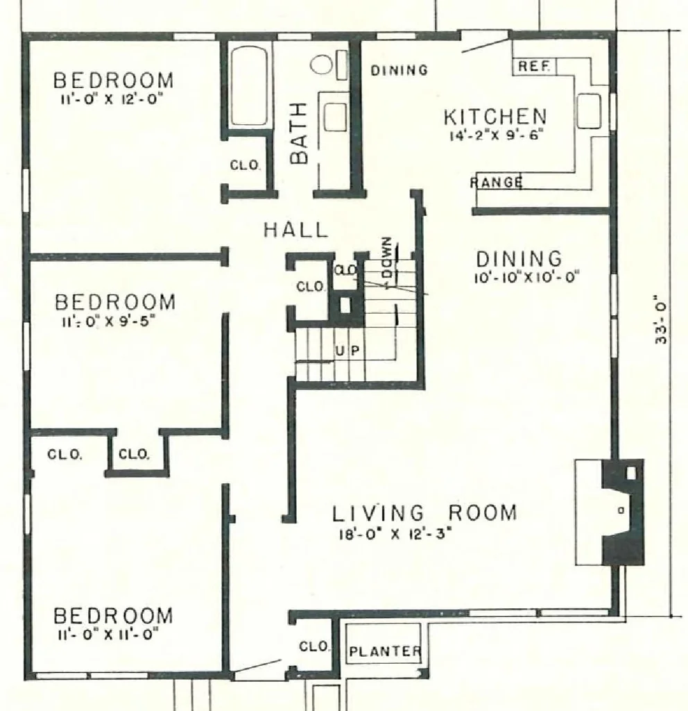 An illustration from Practical homes, 13th edition, 1960, leaf 37