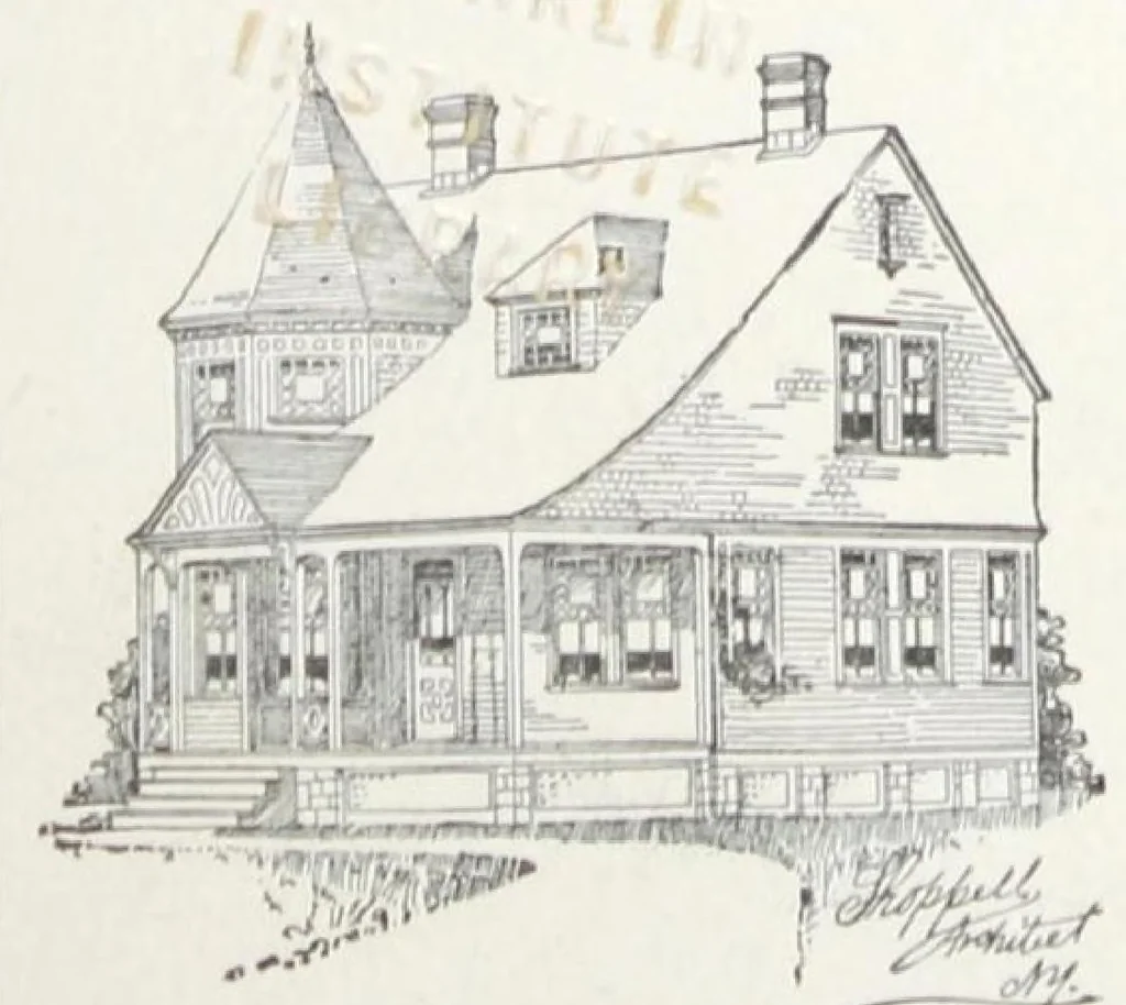 An illustration from Practical suggestions on exterior decoration, 1898, leaf 16