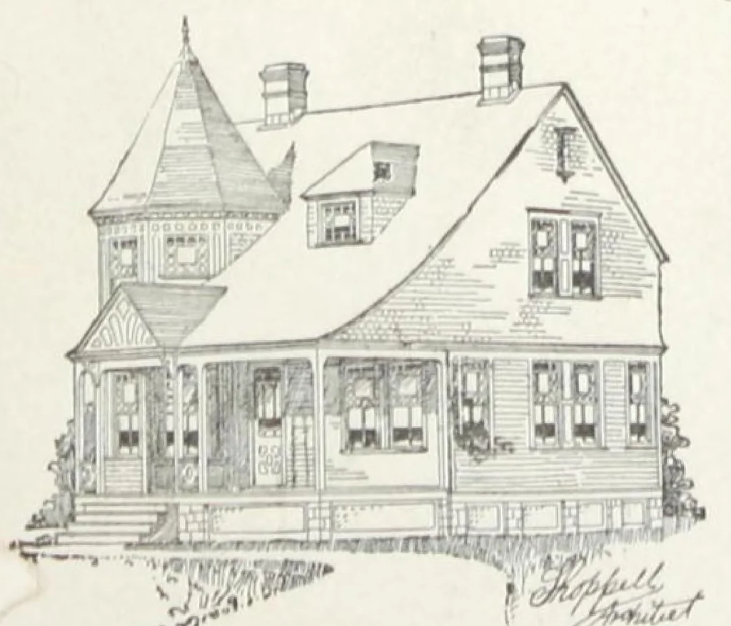 An illustration from Practical suggestions on exterior decoration, 1898, leaf 24