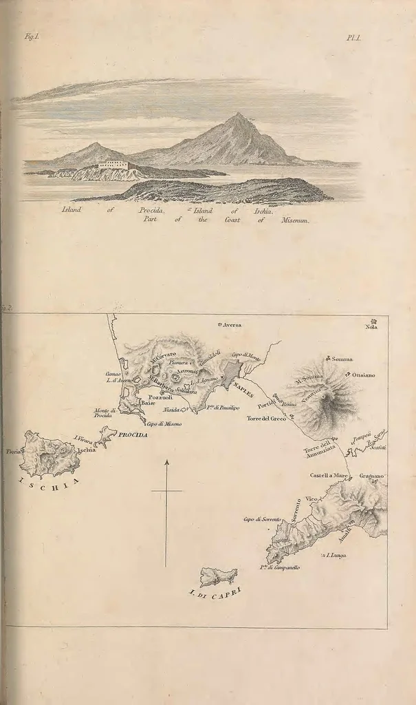 An illustration from Principles of geology : being an attempt to explain the former changes of the earth's surface, by reference to causes now in operation, 1830, leaf 347