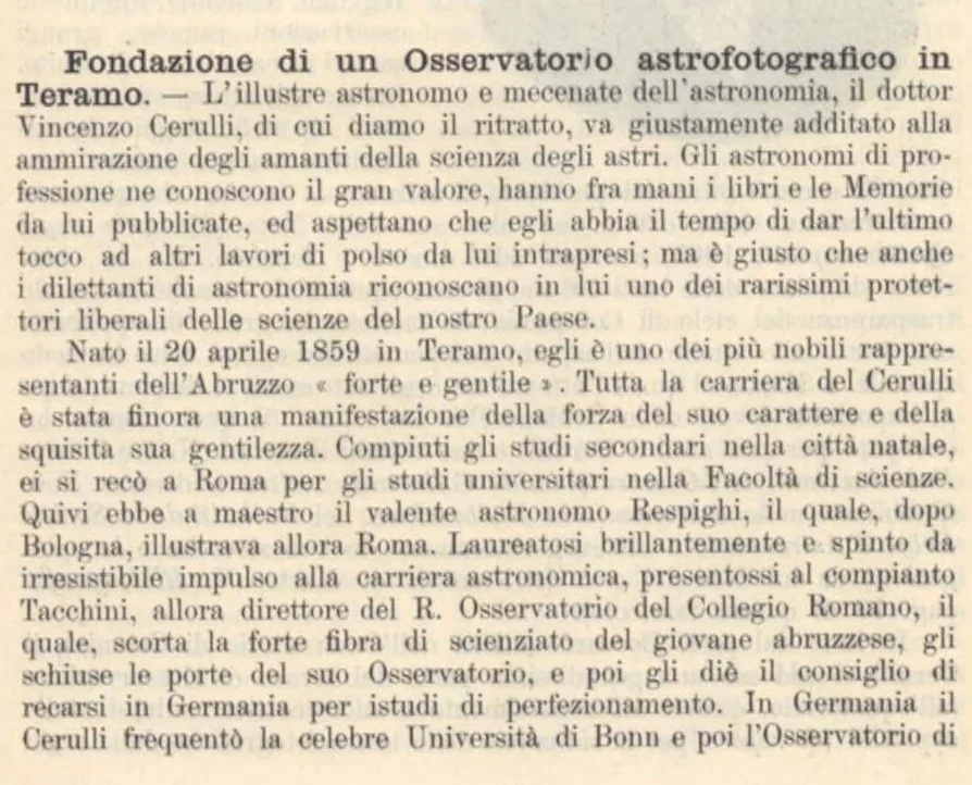An illustration from Rivista di astronomia e scienze affini, 1907, a. 1, n. 01 (January), 1907, leaf 8