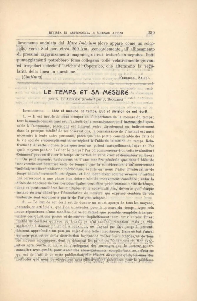 An illustration from Rivista di astronomia e scienze affini, 1907, a. 1, n. 11 (November), 1907, leaf 8