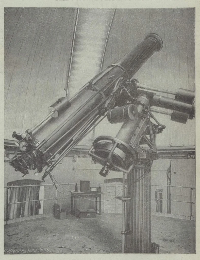 An illustration from Rivista di astronomia e scienze affini, 1908, a. 2, n. 08 (August), 1908, leaf 35