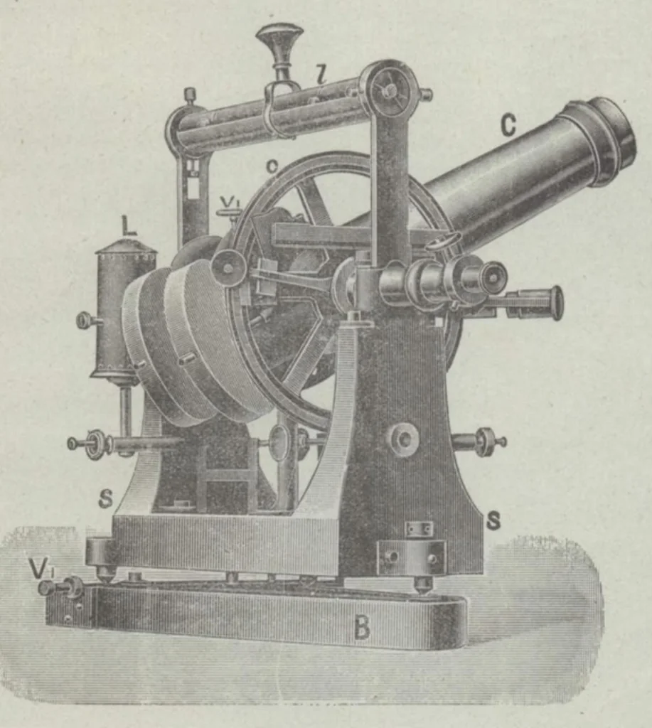 An illustration from Rivista di astronomia e scienze affini, 1908, a. 2, n. 11 (November), 1908, leaf 30