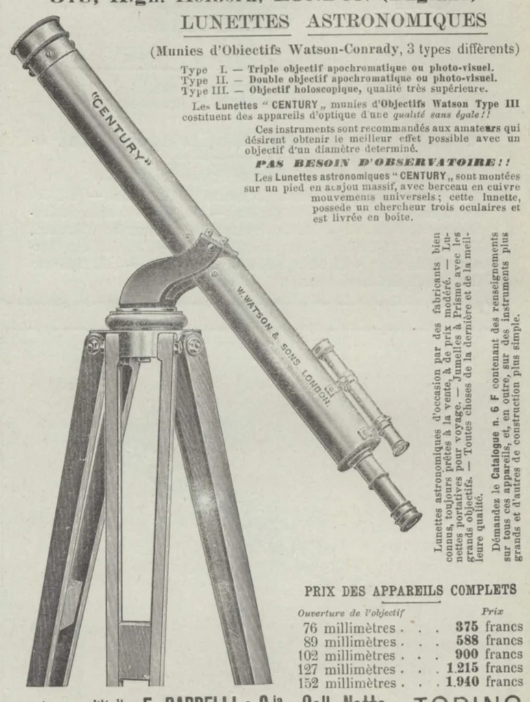 An illustration from Rivista di astronomia e scienze affini, 1909, a. 3, n. 01 (January), 1909, leaf 30