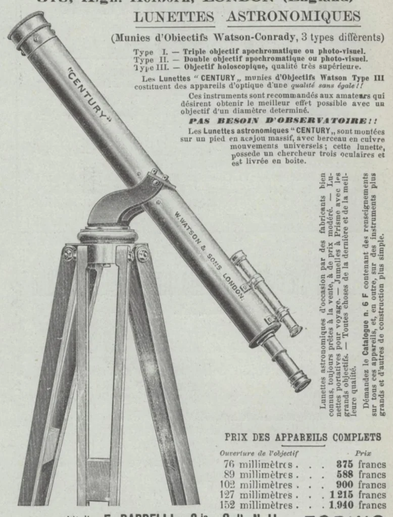 An illustration from Rivista di astronomia e scienze affini, 1909, a. 3, n. 02 (February), 1909, leaf 15