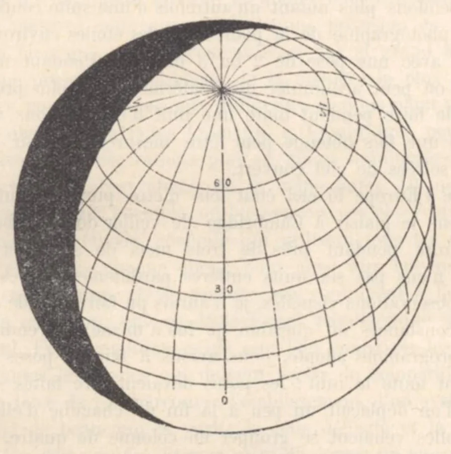 An illustration from Rivista di astronomia e scienze affini, 1909, a. 3, n. 03 (March), 1909, leaf 12