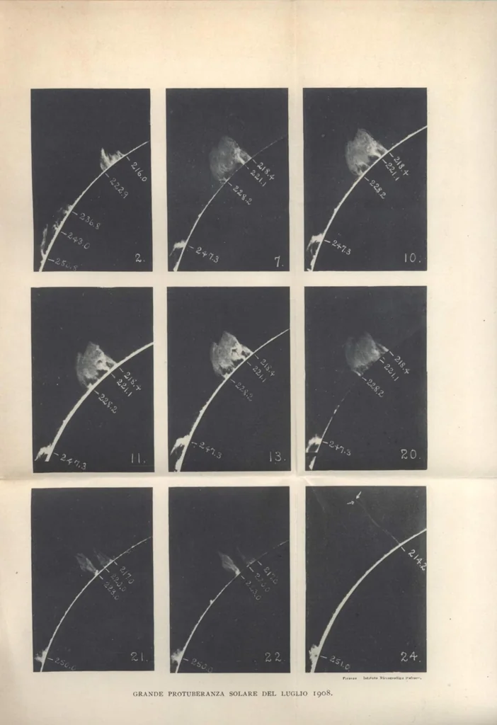 An illustration from Rivista di astronomia e scienze affini, 1909, a. 3, n. 06 (June), 1909, leaf 34