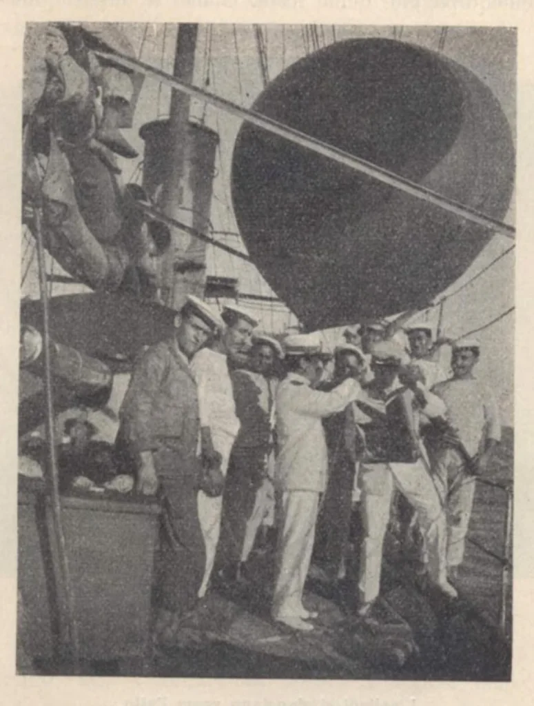 An illustration from Rivista di astronomia e scienze affini, 1909, a. 3, n. 08 (August), 1909, leaf 28