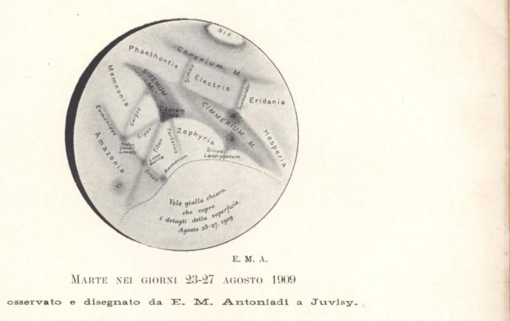 An illustration from Rivista di astronomia e scienze affini, 1909, a. 3, n. 09 (September), 1909, leaf 3