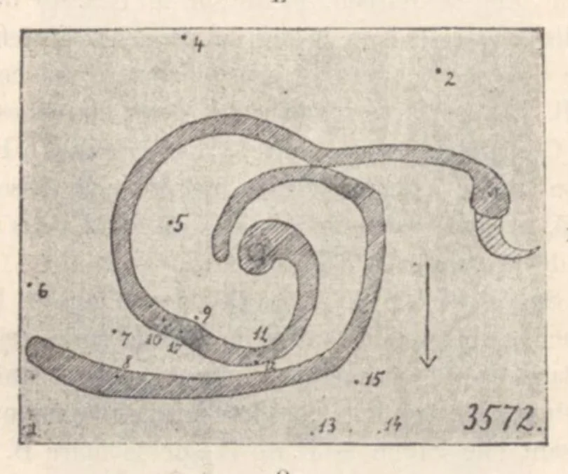An illustration from Rivista di astronomia e scienze affini, 1910, a. 4, n. 02 (February), 1910, leaf 22