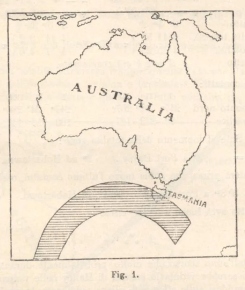 An illustration from Rivista di astronomia e scienze affini, 1910, a. 4, n. 04 (April), 1910, leaf 41