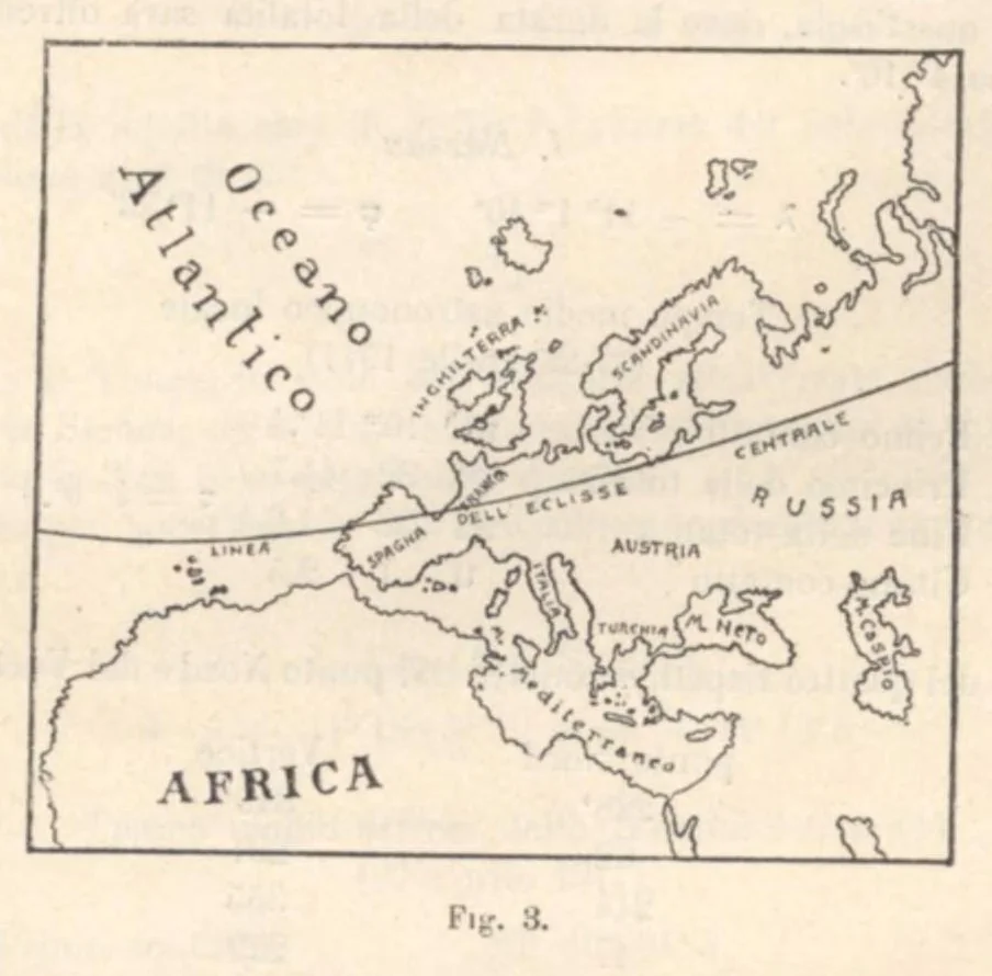 An illustration from Rivista di astronomia e scienze affini, 1910, a. 4, n. 04 (April), 1910, leaf 46