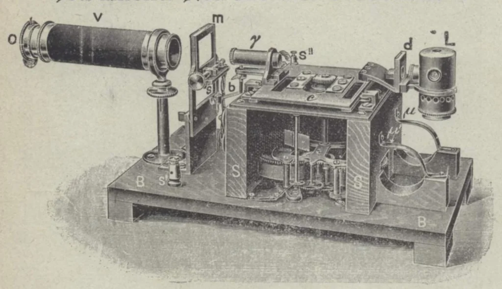 An illustration from Rivista di astronomia e scienze affini, 1910, a. 4, n. 04 (April), 1910, leaf 57