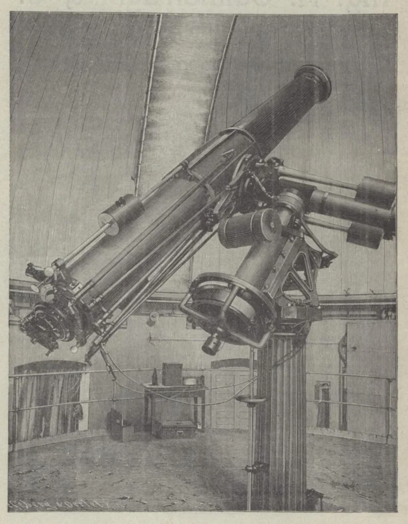 An illustration from Rivista di astronomia e scienze affini, 1910, a. 4, n. 04 (April), 1910, leaf 58