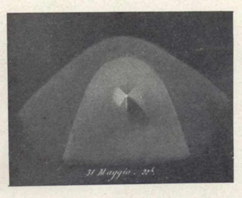 An illustration from Rivista di astronomia e scienze affini, 1910, a. 4, n. 10 (October), 1910, leaf 15