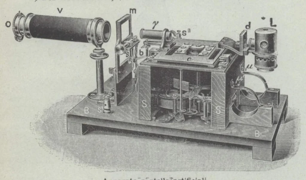An illustration from Rivista di astronomia e scienze affini, 1910, a. 4, n. 10 (October), 1910, leaf 66