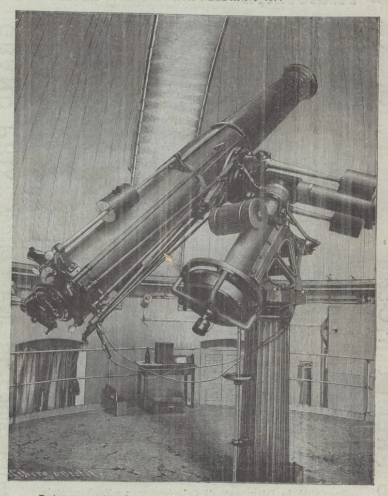 An illustration from Rivista di astronomia e scienze affini, 1910, a. 4, n. 11 (November), 1910, leaf 61