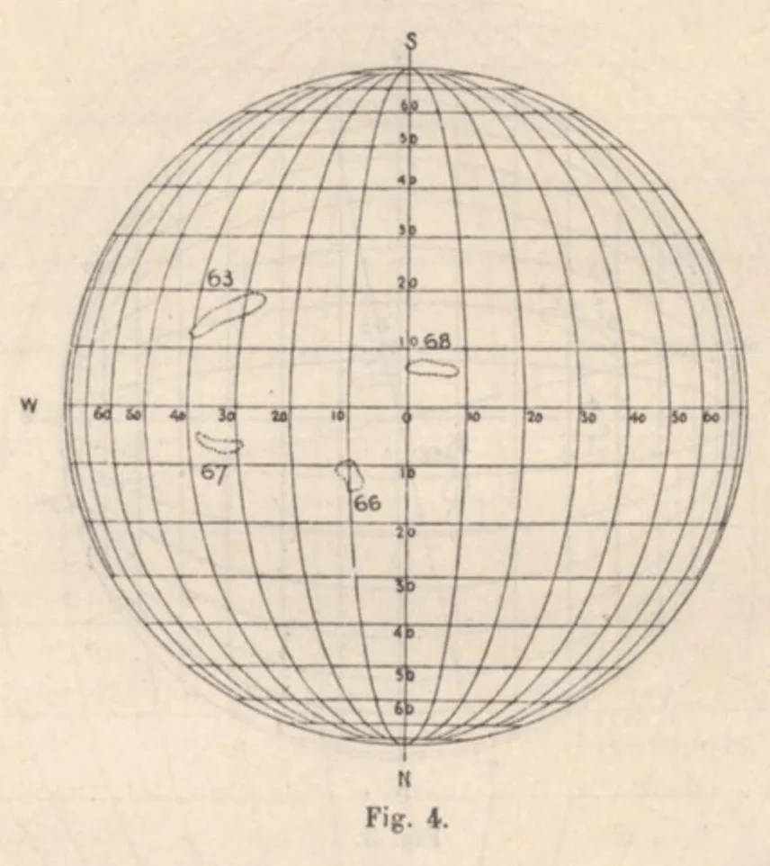 An illustration from Rivista di astronomia e scienze affini, 1911, a. 5, n. 06 (June), 1911, leaf 17