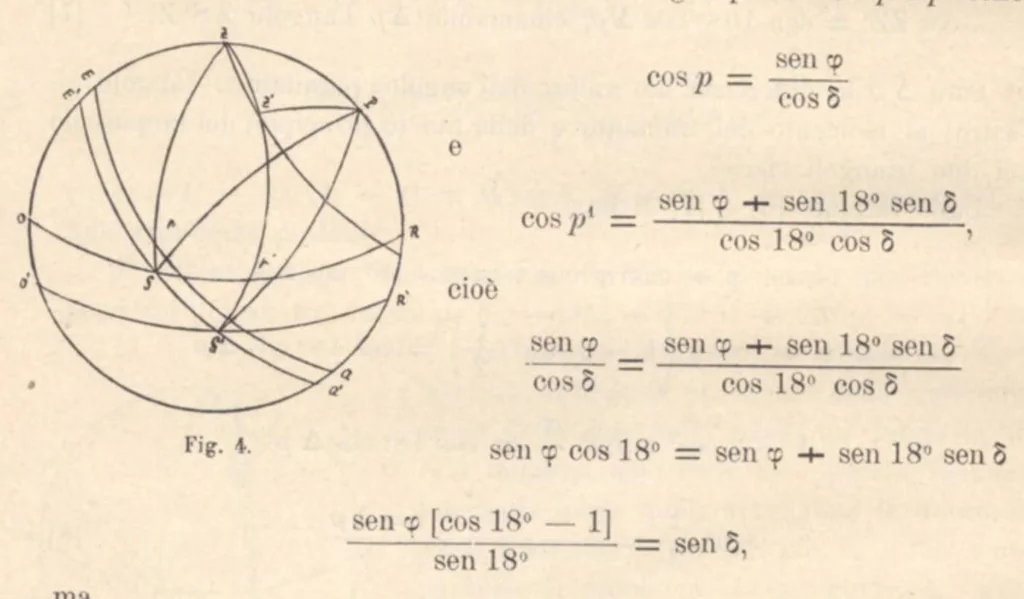 An illustration from Rivista di astronomia e scienze affini, 1911, a. 5, n. 08 (August), 1911, leaf 15