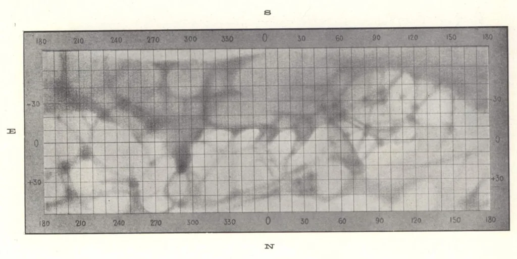 An illustration from Rivista di astronomia e scienze affini, 1911, a. 5, n. 10 (October), 1911, leaf 5