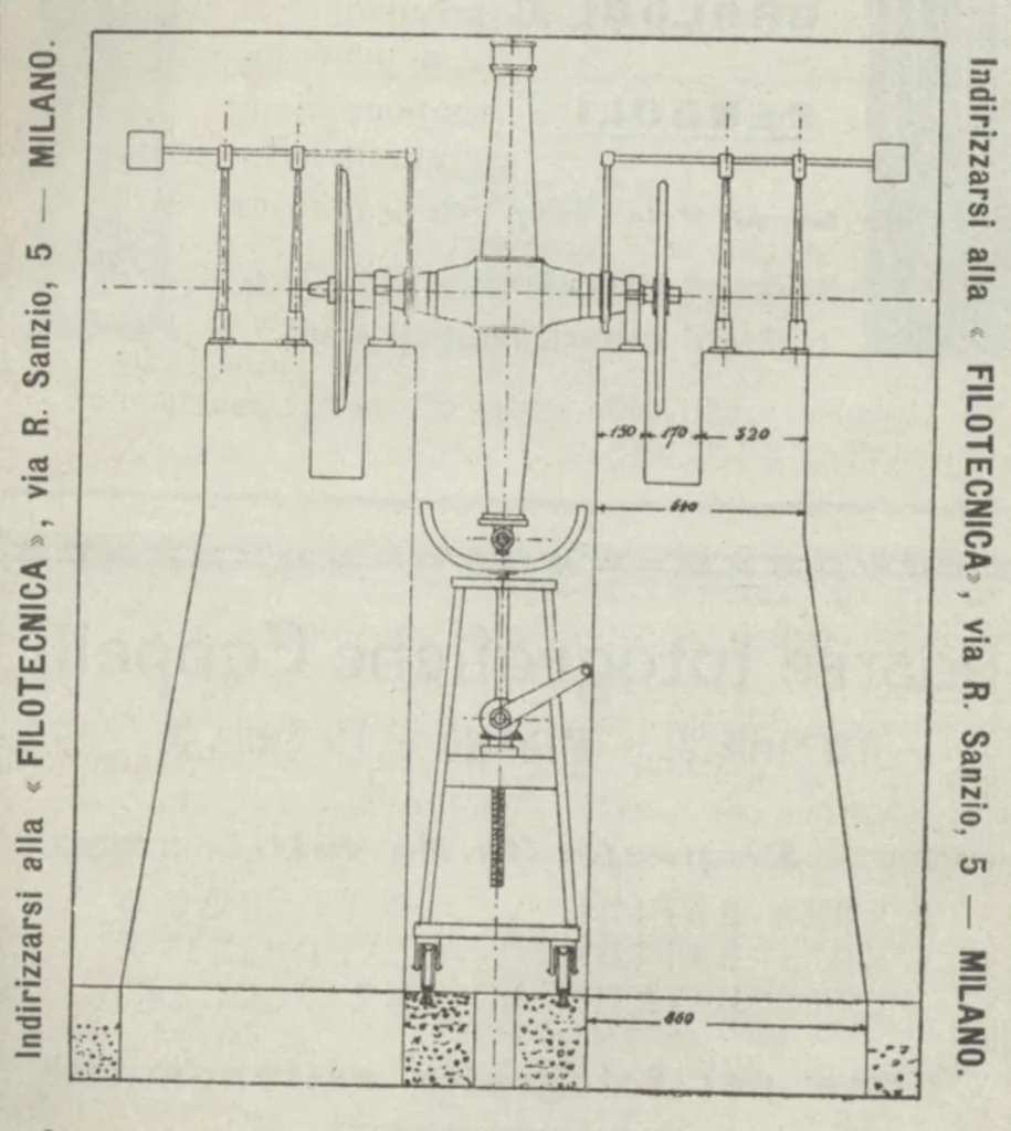 An illustration from Rivista di astronomia e scienze affini, 1912, a. 6, n. 10 (October), 1912, leaf 2