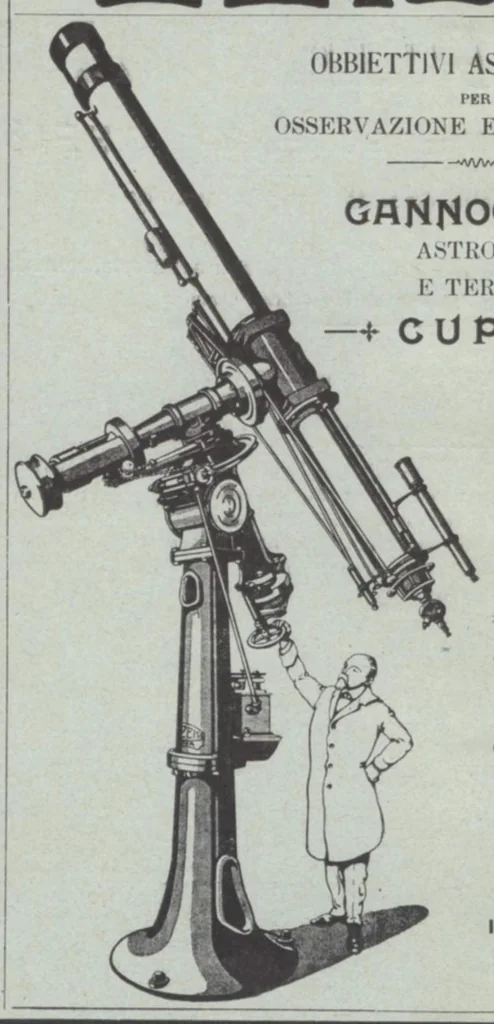 An illustration from Rivista di astronomia e scienze affini, 1913, a. 7, n. 02 (February), 1913, leaf 1