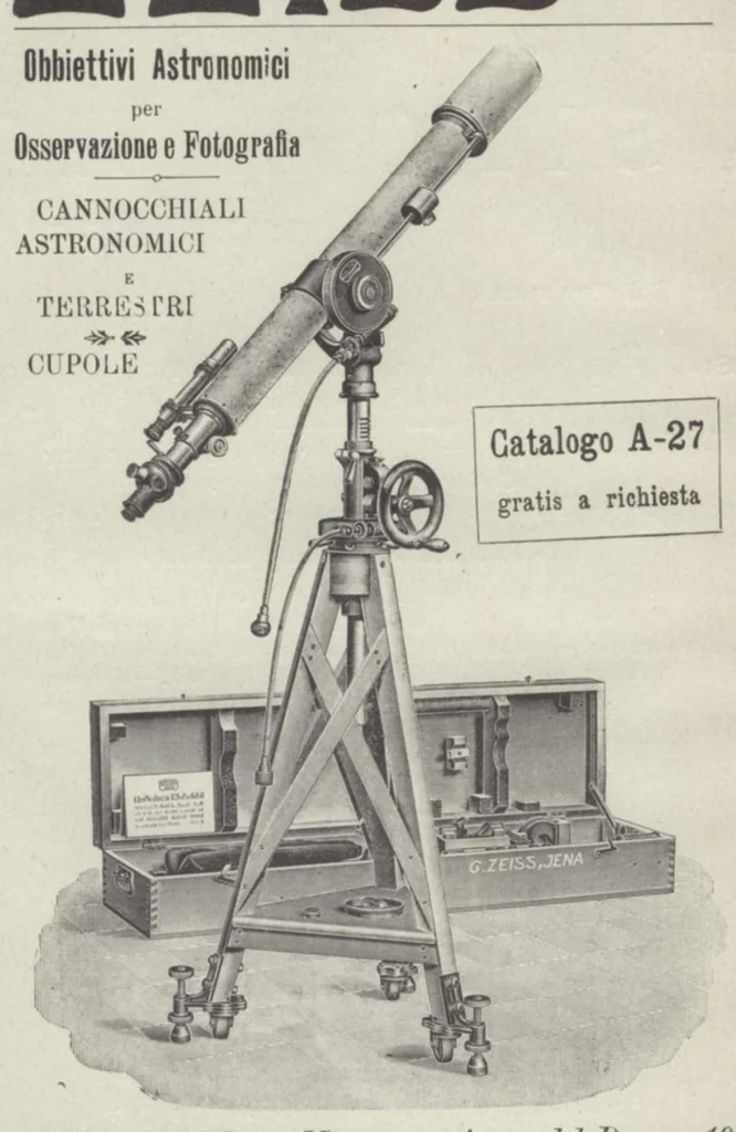 An illustration from Rivista di astronomia e scienze affini, 1913, a. 7, n. 04 (April), 1913, leaf 1