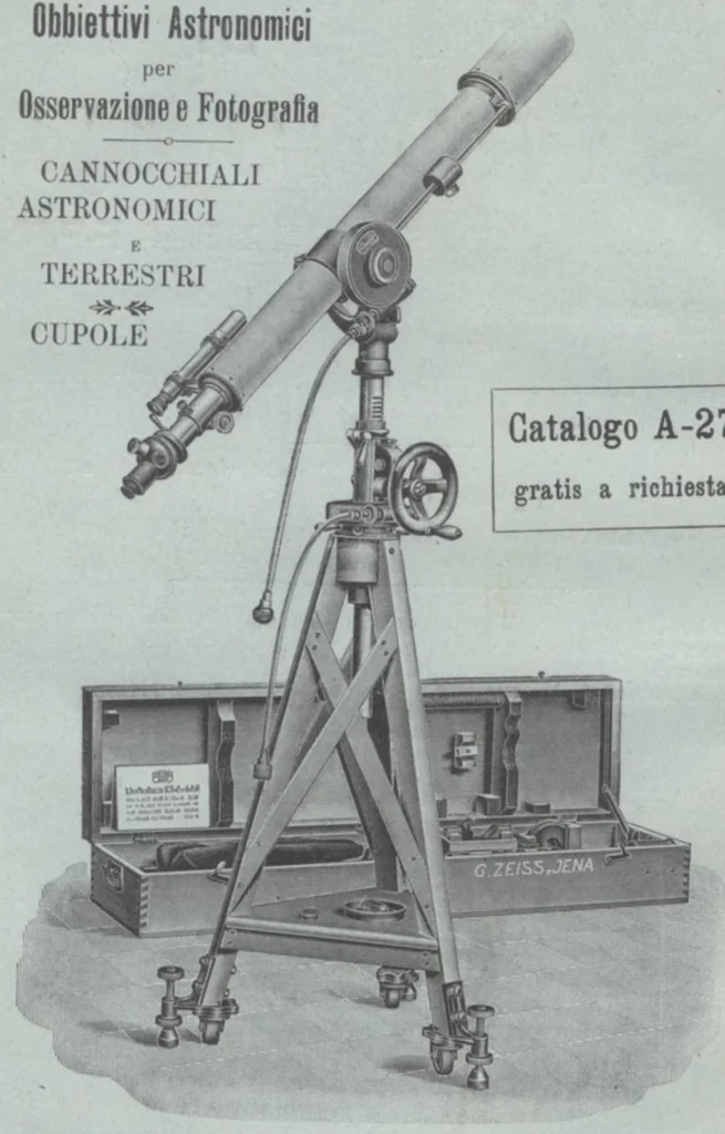 An illustration from Rivista di astronomia e scienze affini, 1913, a. 7, n. 06 (June), 1913, leaf 1