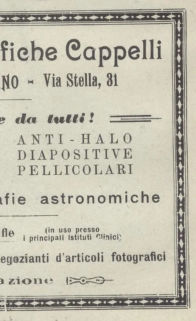 An illustration from Rivista di astronomia e scienze affini, 1913, a. 7, n. 08 (August), 1913, leaf 3