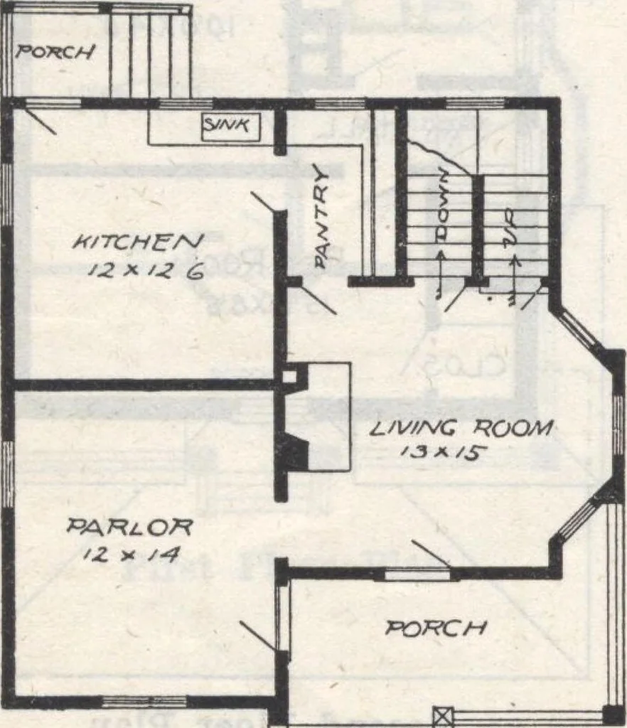 An illustration from Radford home builder, 1911, leaf 25
