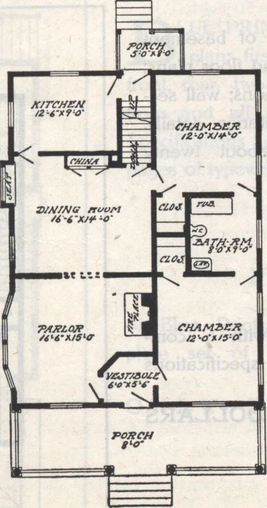 An illustration from Radford home builder, 1911, leaf 50