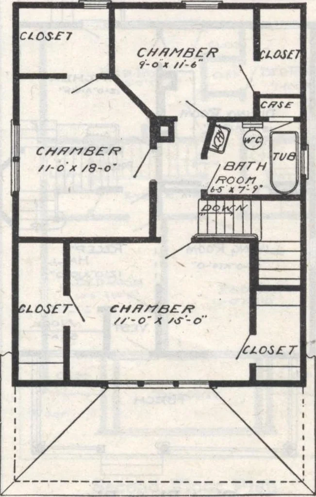 An illustration from Radford home builder, 1911, leaf 60