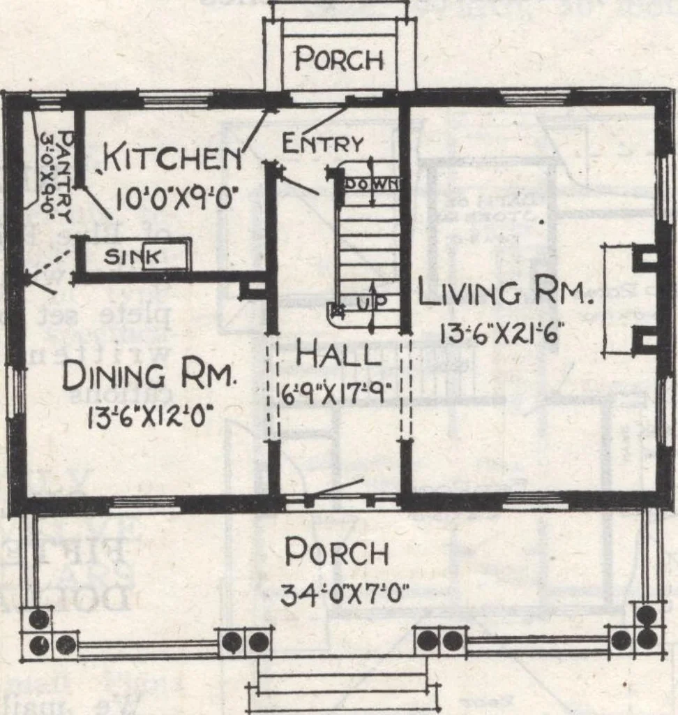 An illustration from Radford home builder, 1911, leaf 67