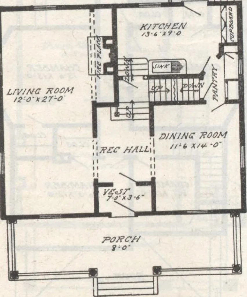 An illustration from Radford home builder, 1911, leaf 72