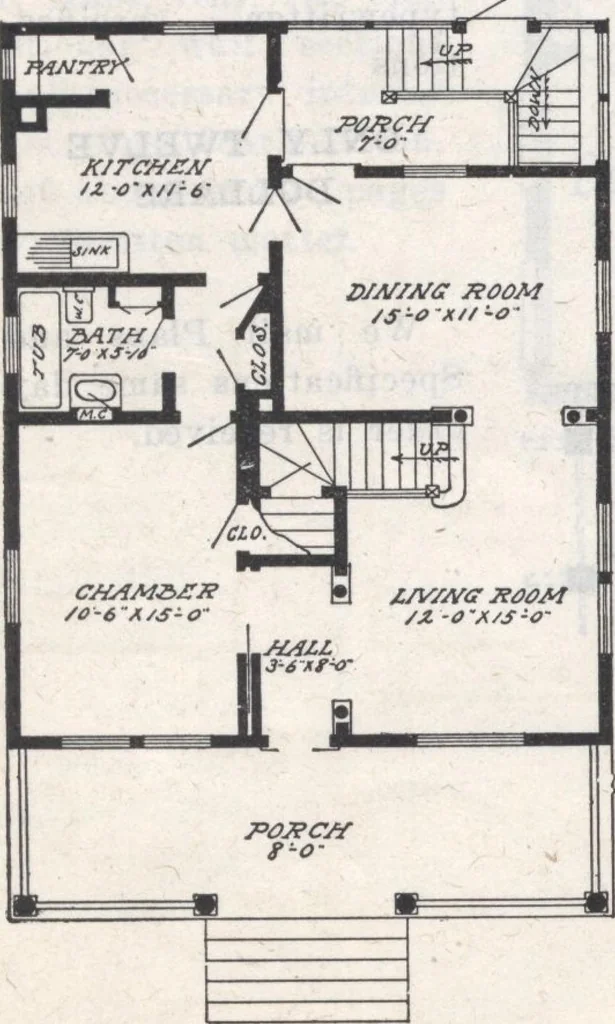 An illustration from Radford home builder, 1911, leaf 77