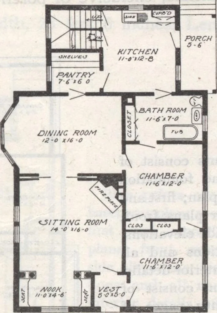 An illustration from Radford home builder, 1911, leaf 80