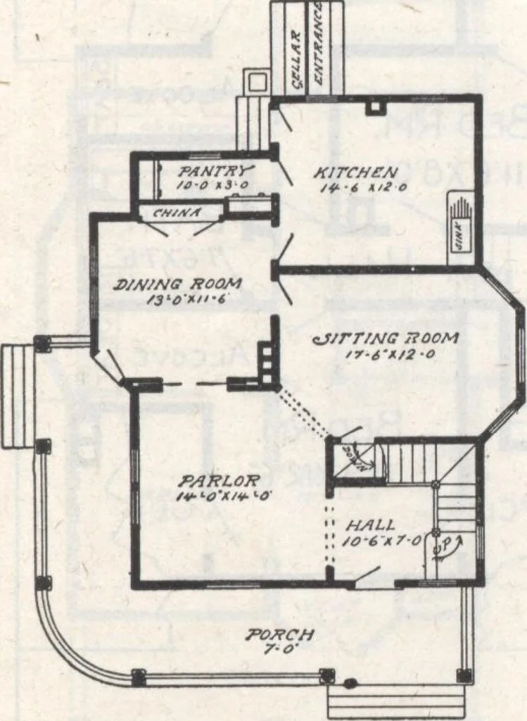 An illustration from Radford home builder, 1911, leaf 90