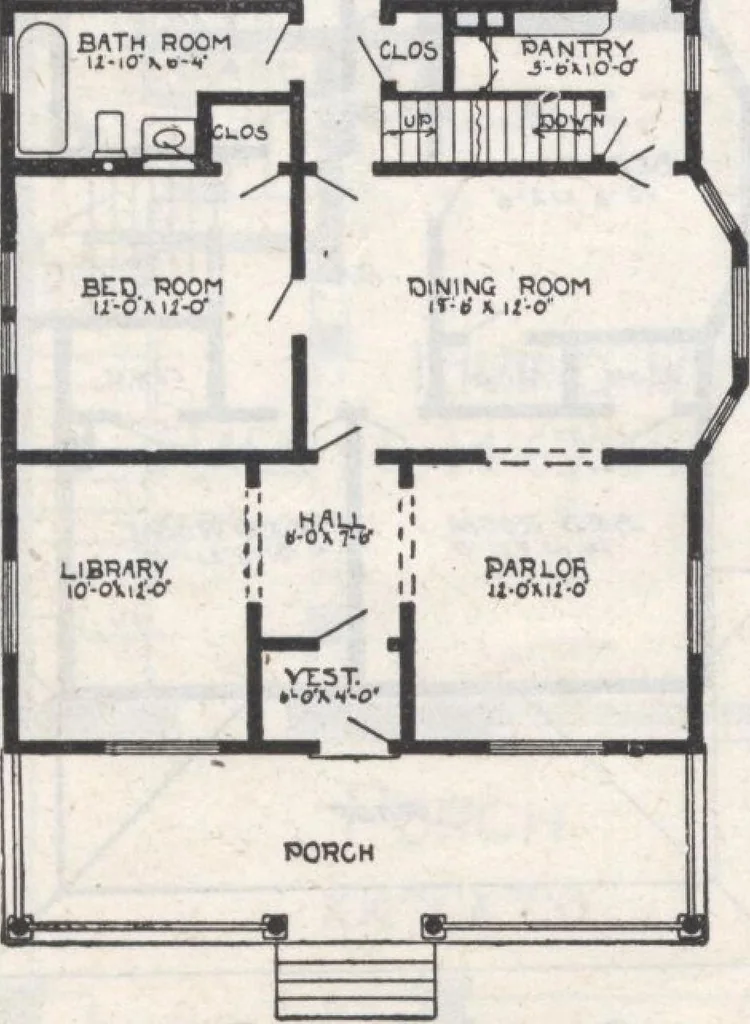 An illustration from Radford home builder, 1911, leaf 93