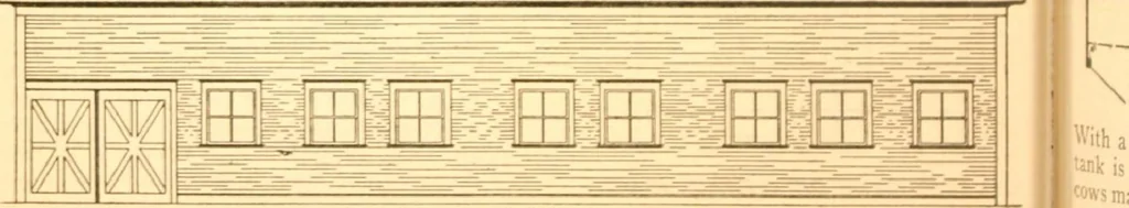 An illustration from Radford's Combined House and Barn Plan Book, 1908, leaf 125