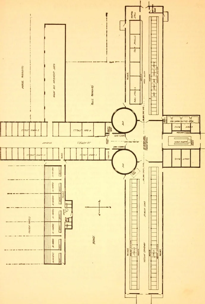 An illustration from Radford's Combined House and Barn Plan Book, 1908, leaf 170